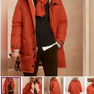Banana republic mens winter coat new without tag